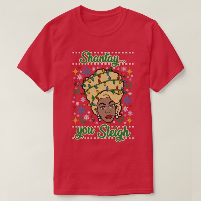 Camiseta Shantatay You SLEIGH (Frente do Design)