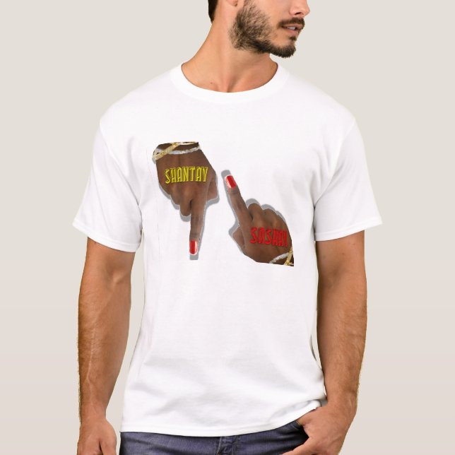 Camiseta Shantay que você permanece, Sashay pontos ausentes (Frente)