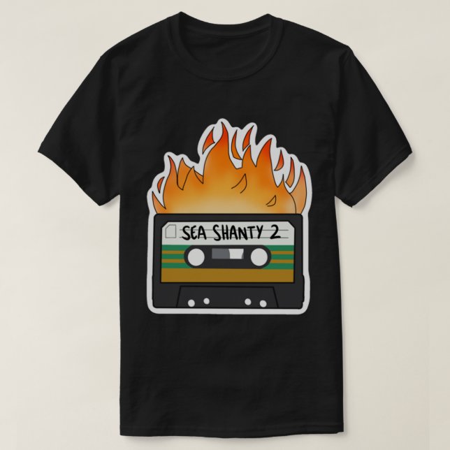Camiseta Shanty 2 do Mar OSRS (Frente do Design)