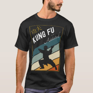 Camiseta Shaolin Kung Fu Tai Chi Fighting Exercício Kungfu
