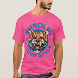 Camiseta Shaolin Tiger Style Kung Fu Cor do Cheio