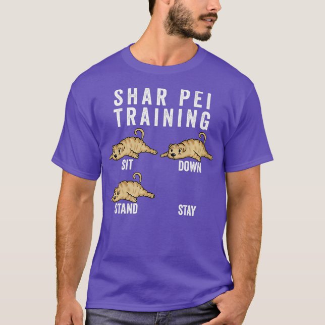 Camiseta Shar Pei Training Dog Premium (Frente)