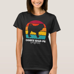 Camiseta Shar-Pei Whisperer Retro Vintage Chinês