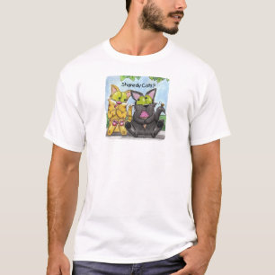 Camiseta Sharedy Cats - Bobo e Tig
