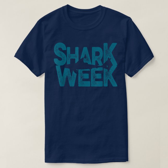 Camiseta Shark 2022 SemanaPaixão para o Oceano de Tubarões (Frente do Design)