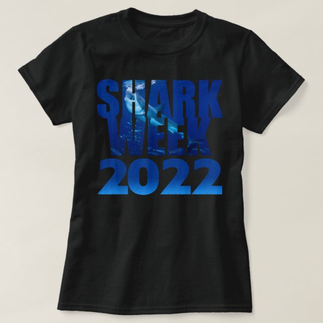 Camiseta Shark 2022 Week Passion for Shark 2022 Ocean Anima (Frente do Design)