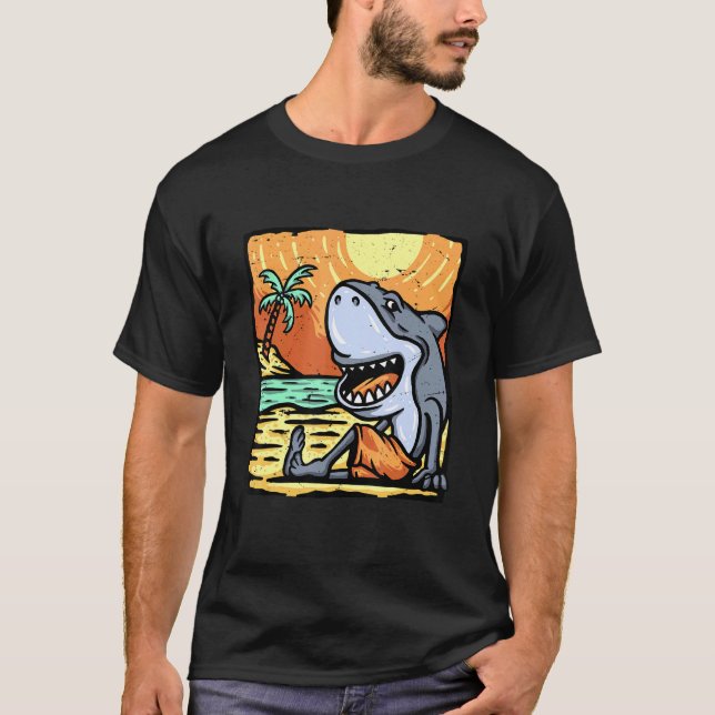 Camiseta Shark Chillin (Frente)