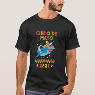 Camiseta Shark Cinco De Mayo 2021 5 De Maio Do Mar Mexicano