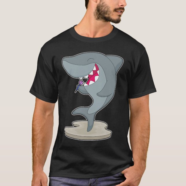 Camiseta Shark Darts Dart (Frente)