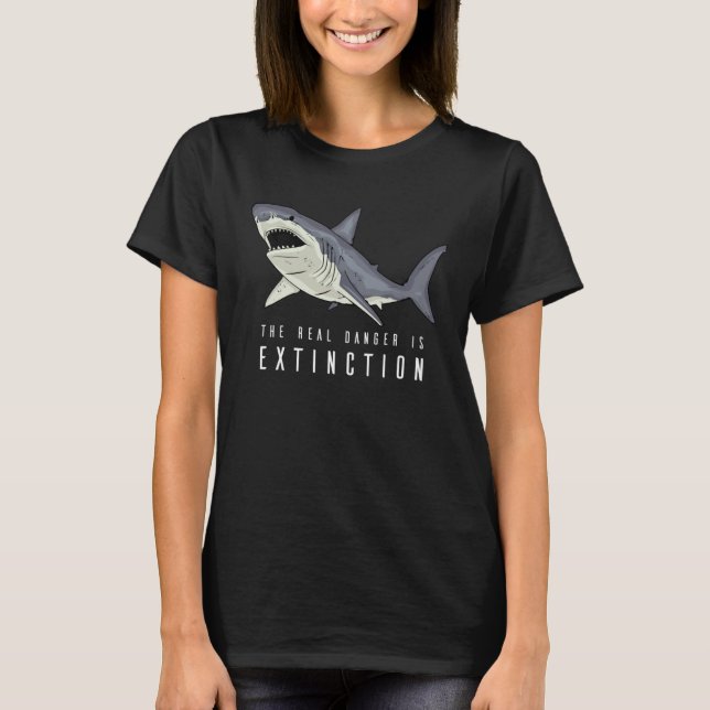 Camiseta Shark Fish Megalodon Prehistoric Shark Haifisch Sh (Frente)