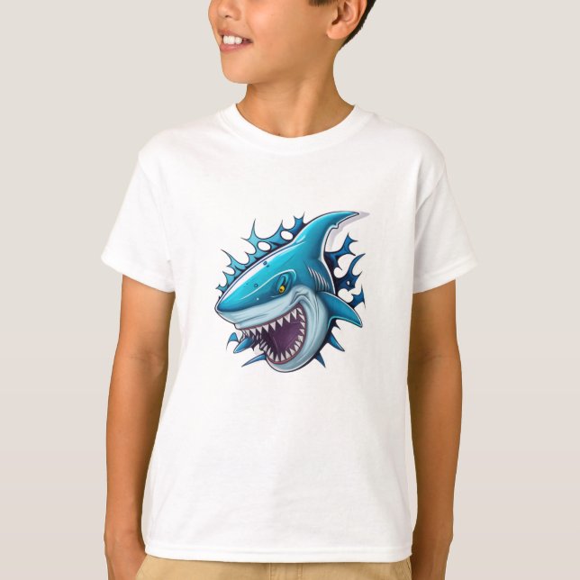 Camiseta Shark logo T-Shirt (Frente)