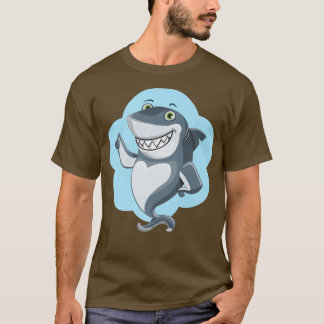 Camiseta Shark Motif Boys Shark
