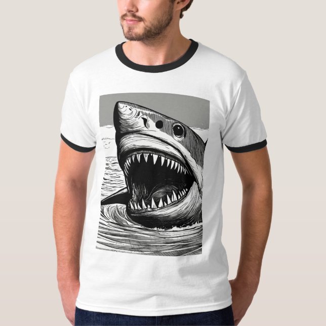 Camiseta Shark T-Shirt (Frente)