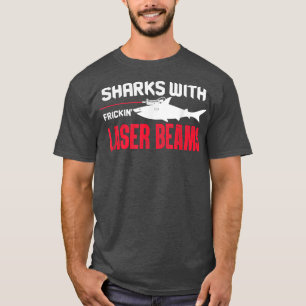 Camiseta Sharks with Frickin Laser Beams Shark Austin Sayin