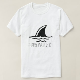 Camiseta Sharky molha o T da aleta