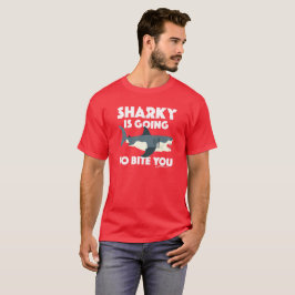 Camiseta Sharky Vai Mordê-Lo Design - Básico T-