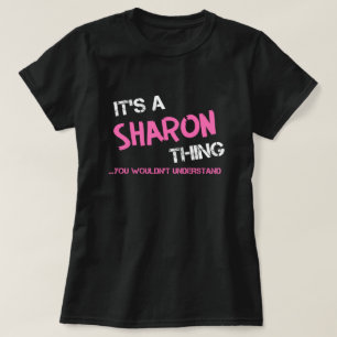 Camiseta Sharon, não entenderia T-Shirt