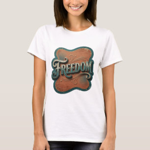 Camiseta Sharp Blue FREEDOM Statement