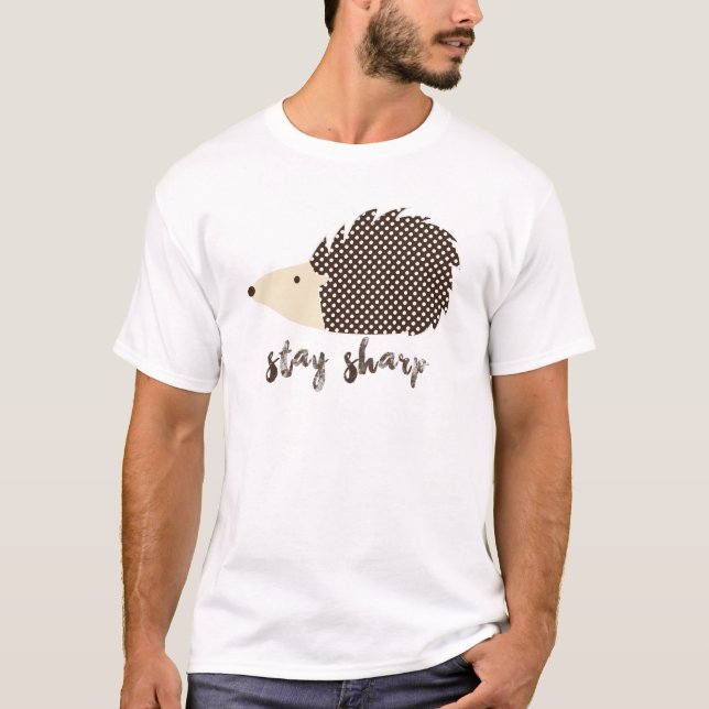 Camiseta Sharp da estada do ouriço (Frente)