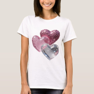 Camiseta Sharp Silver THREE HEARTS