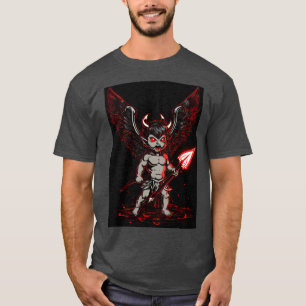 Camiseta shart fansi bravo design vermelho preto