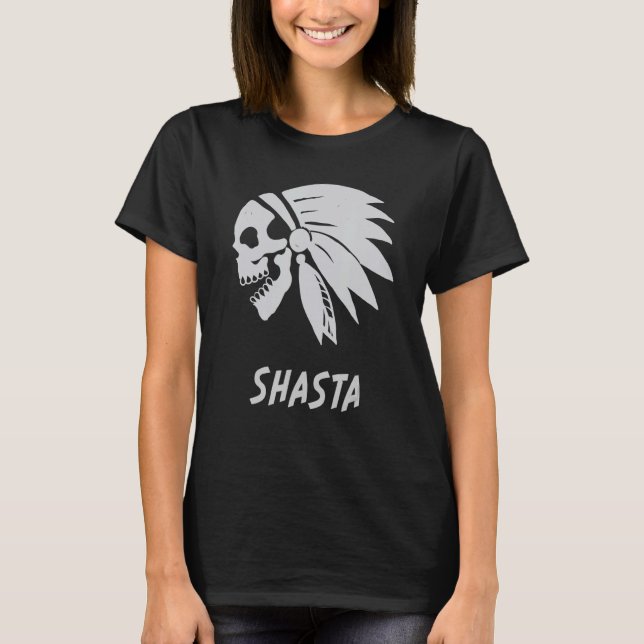 Camiseta Shasta Native Indian Nascer Freedom Mau Sk (Frente)