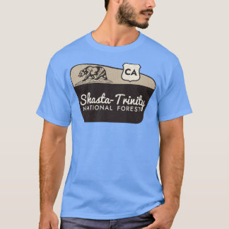 Camiseta Shasta Trinity National Forest California Bem-vind