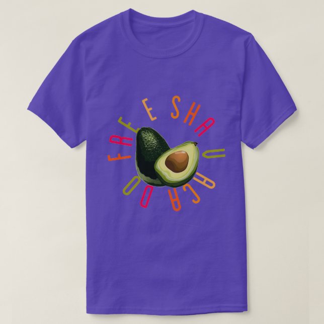 CAMISETA SHAVACADO LIVRE 1 (Frente do Design)