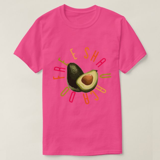 CAMISETA SHAVACADO LIVRE 2 (Frente do Design)