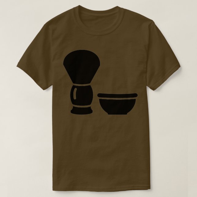 Camiseta Shaving brush (Frente do Design)