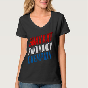 Camiseta Shavkat Nomad Rakhmonov Champion Mma