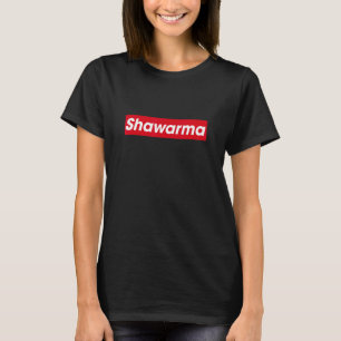 Camiseta Shawarma árabe Donador Hummus Falafel Fast Fo