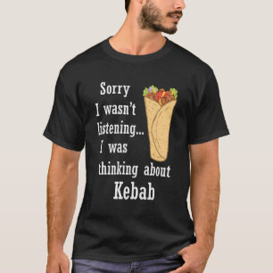 Camiseta Shawarma Comendo Doner Kebab Comida turca