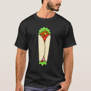 Camiseta Shawarma de Carne  Shawarma Árabe  Comida do Orien