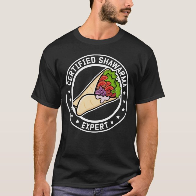 Camiseta Shawarma Expert Wrap Shawarmas (Frente)