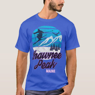 Camiseta Shawnee Peak Bridgton Maine NE Snowboar