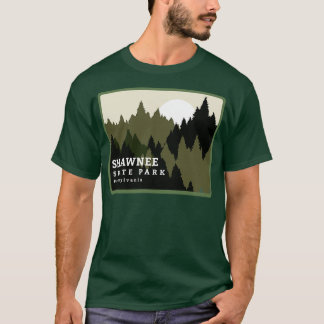 Camiseta Shawnee State Park Pensilvânia Forest Sunrise