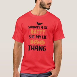 Camiseta shawty a lil batty ela o meu lil boo thang01