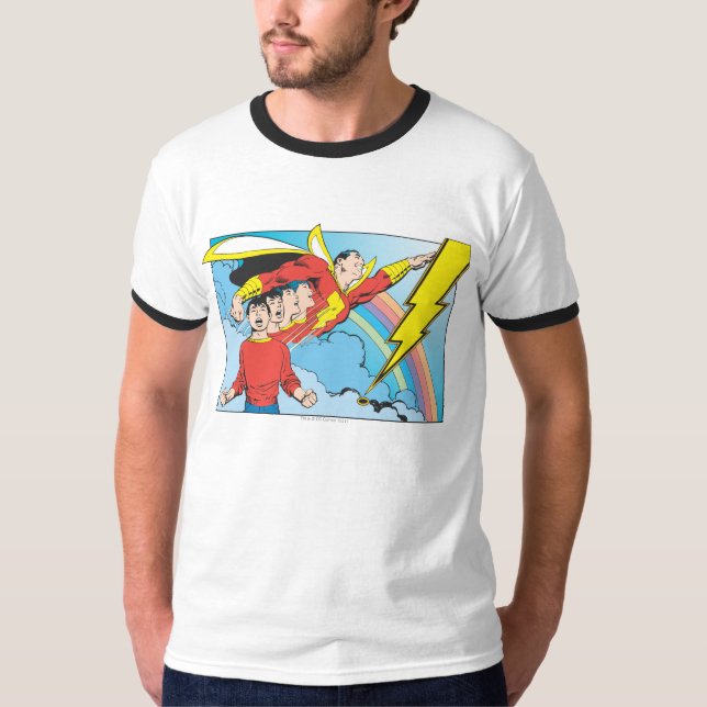 Camiseta SHAZAM/Billy Batson (Frente)