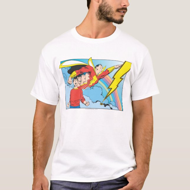 Camiseta SHAZAM/Billy Batson (Frente)