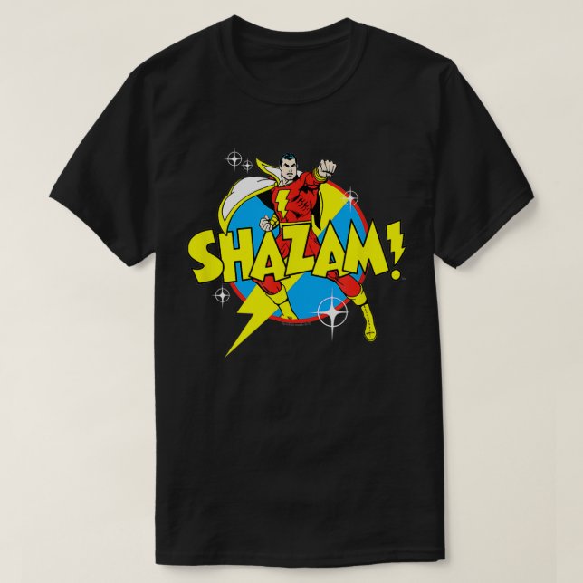Camiseta Shazam Bolt (Frente do Design)