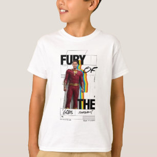 Camiseta SHAZAM! Fury of the Gods Arte do estilo de álbum