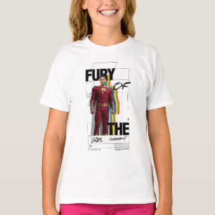 Camiseta SHAZAM! Fury of the Gods Arte do estilo de álbum