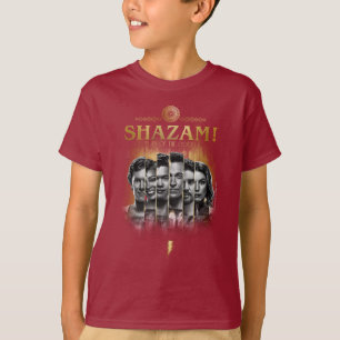 Camiseta SHAZAM! Fury of the Gods Bares de fotos de carac