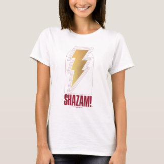 Camiseta SHAZAM! Fury of the Gods | Crachá de raio