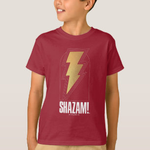 Camiseta SHAZAM! Fury of the Gods Crachá de raio