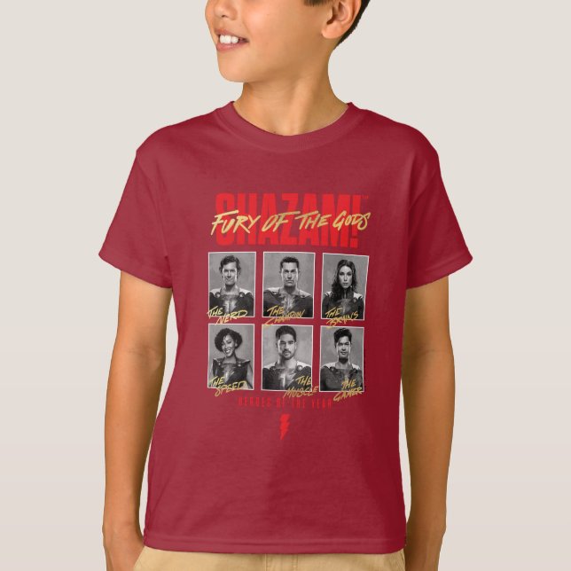 Camiseta SHAZAM! Fury of the Gods | SHAZAMily Yearbook (Frente)