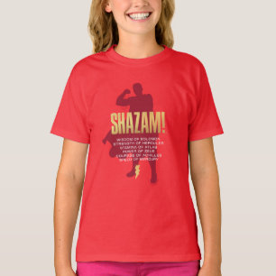 Camiseta SHAZAM! Fury of the Gods Silhueta flexível