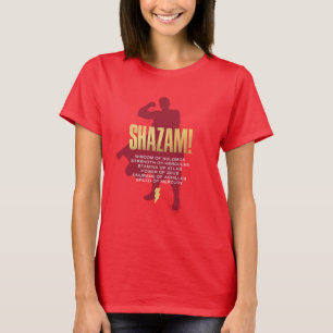 Camiseta SHAZAM! Fury of the Gods Silhueta flexível