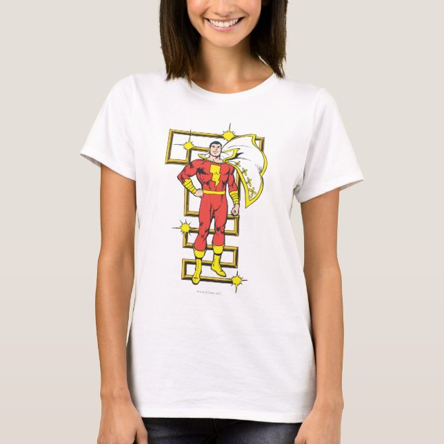 Camiseta SHAZAM Poses (Frente)